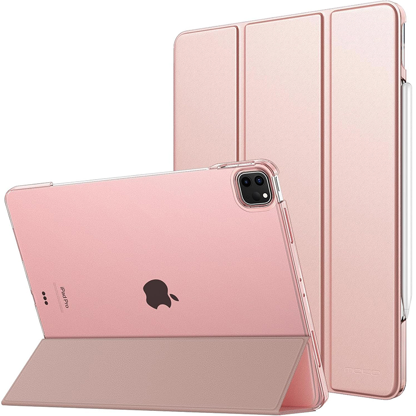 Slim Stand Hard PC Translucent Back Shell for iPad Air 11” 2024